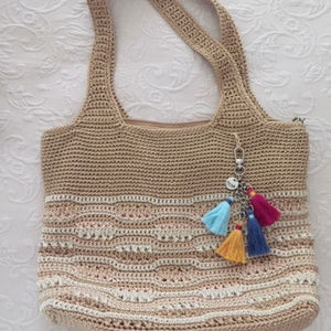 Casual Classic Crochet Tote